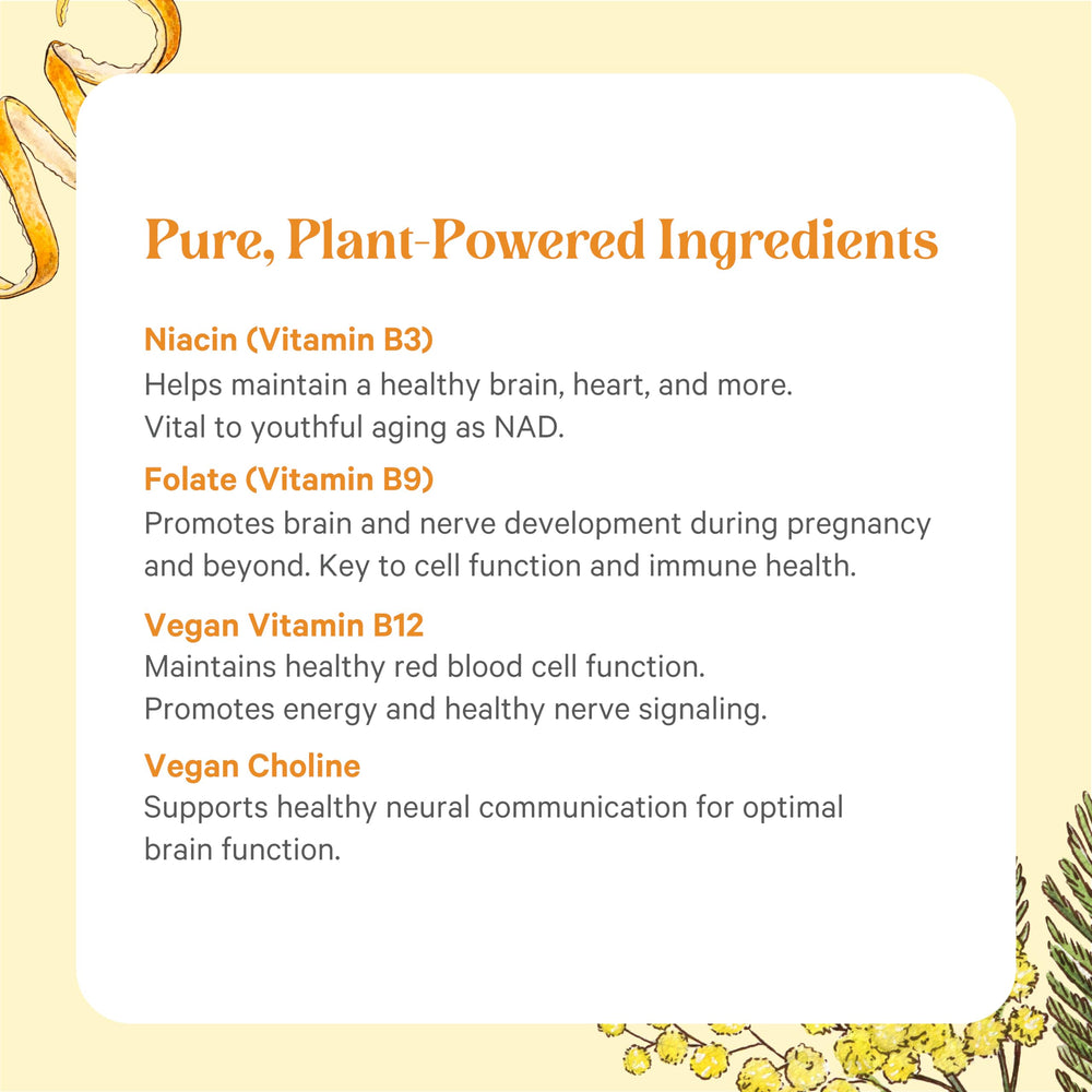 Pure Synergy etiqueta nutricional enfocada para verificar composición