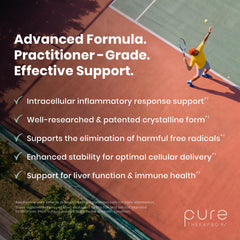 Pure Therapro Rx caja y cápsulas desplegadas indicando contenido del envase