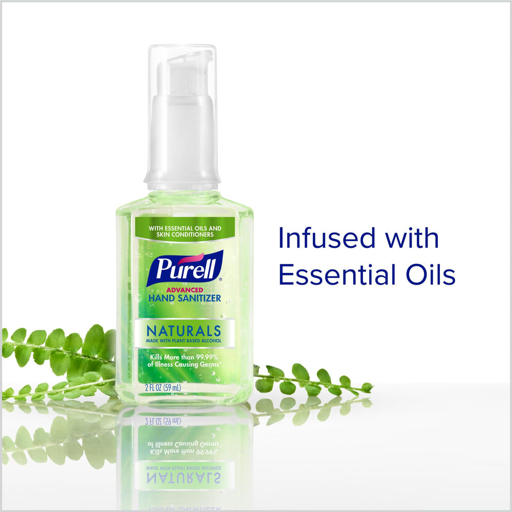 Purell bote en bolso listo para uso rápido y limpieza inmediata