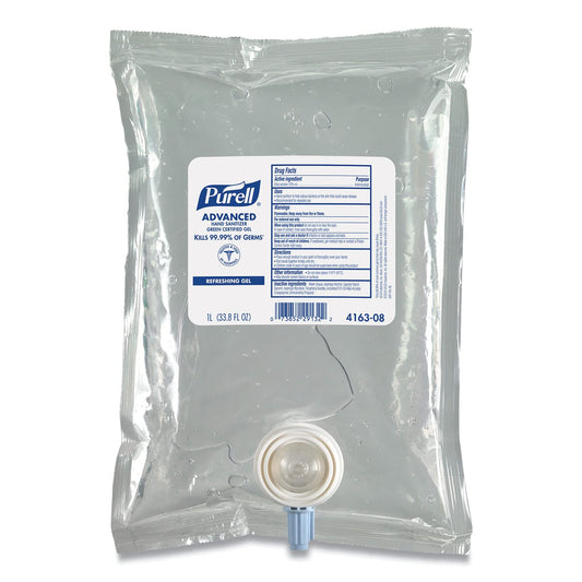 Purell recarga frontal 1000 mL sin fragancia, envase ecológico y práctico