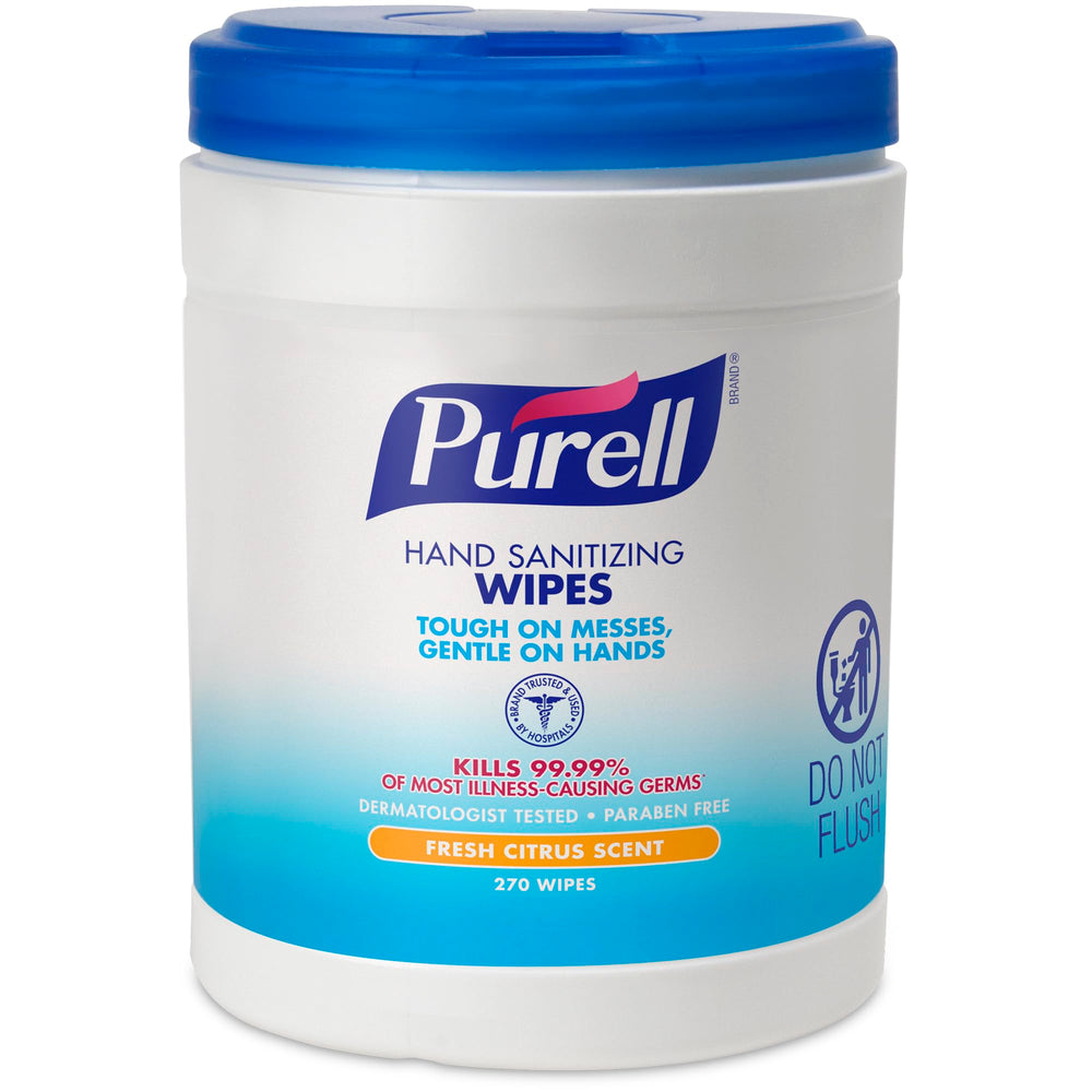 PURELL textura de toallita en primer plano para limpieza eficaz