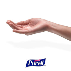 Purell recarga instalada en dispensador TFX sin contacto para higiene práctica