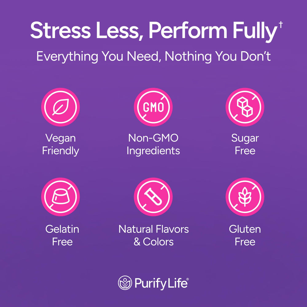 Purify Life etiqueta de ingredientes y certificaciones para confianza