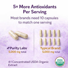 Purity Labs knotweed ingrediente natural fuente de resveratrol