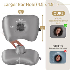 PYURIFAI funda de satén con cremallera lavable para cuidados fáciles