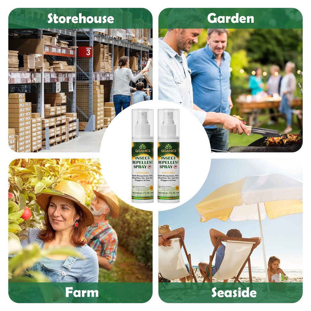 Qganics pack de dos ideal para viajes y uso familiar