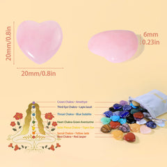 QINJIEJIE corazones usados en proyecto DIY, perfectos para manualidades