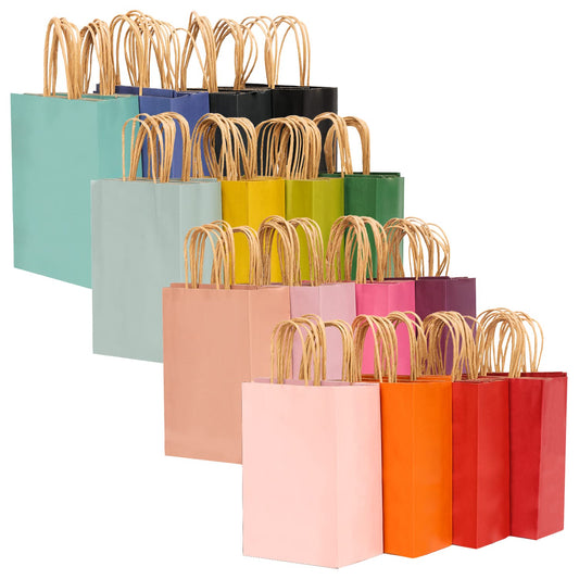 qiqee paquete frontal de 32 bolsas muestra variedad de colores y ahorro