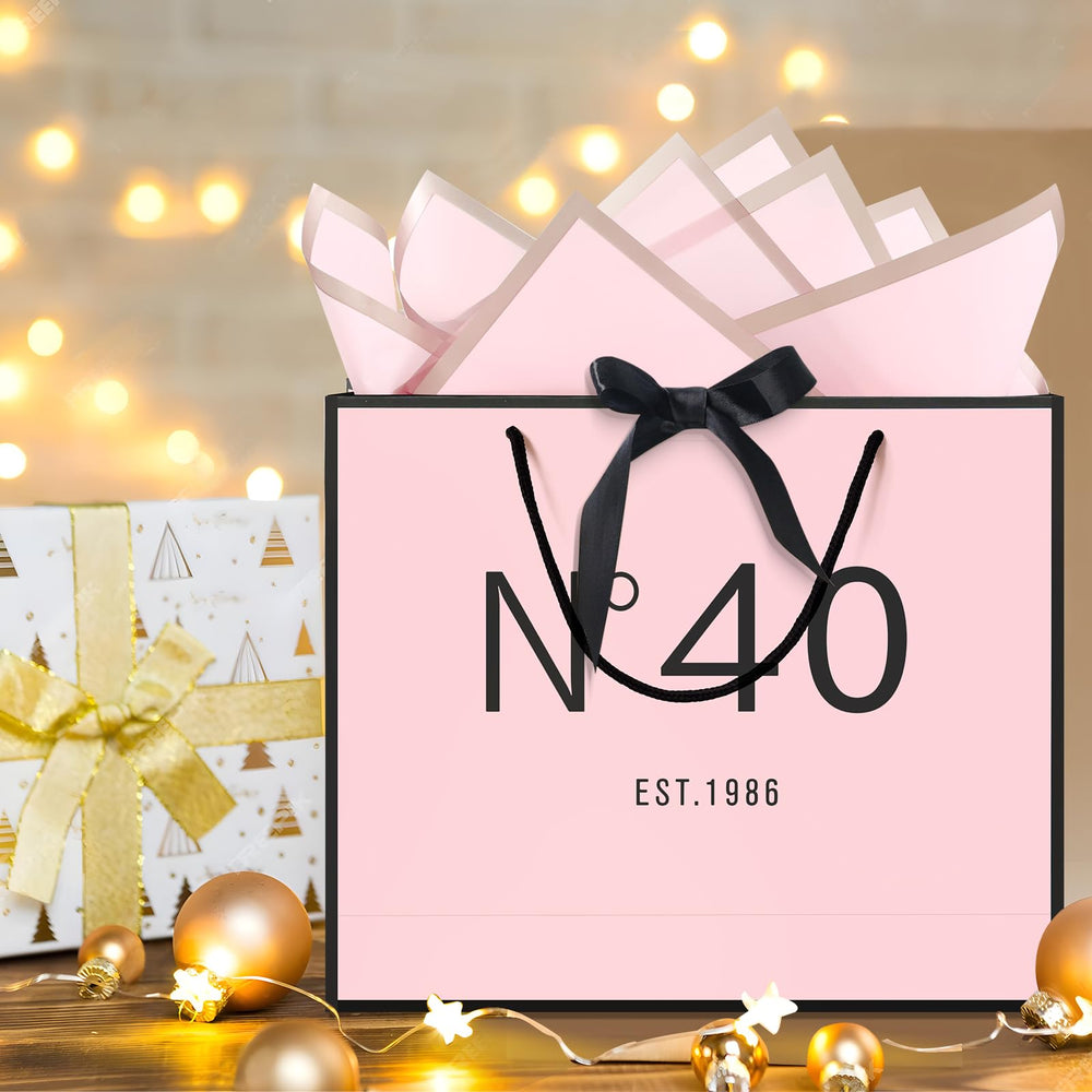 QLSKO tarjeta y sobre incluidos, espacio para mensaje personalizado y bienvenida elegante