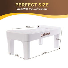 Qofikwi integrado en baño minimalista aporta discreción y utilidad