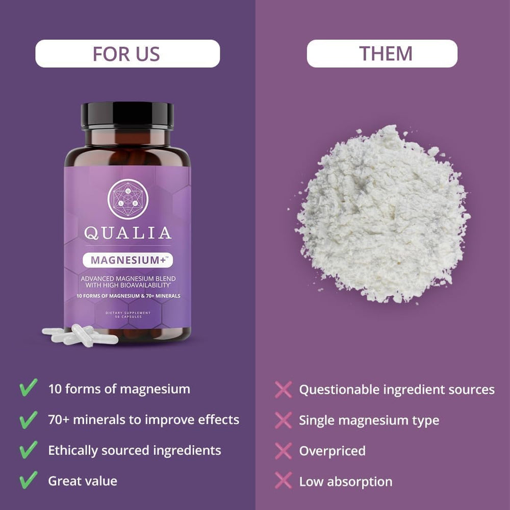 Qualia cápsula en práctica nocturna para apoyar sueño y relajación