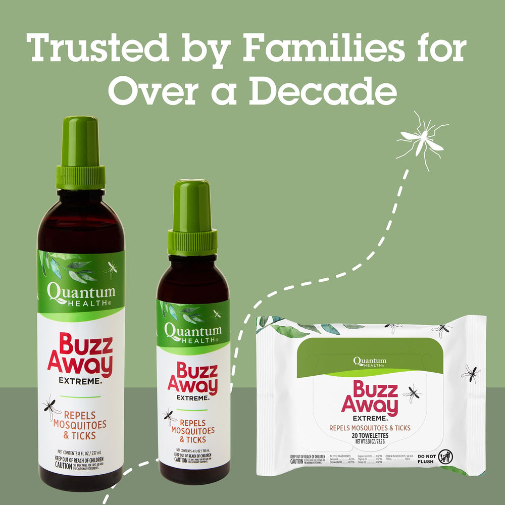 Quantum Buzz Away Extreme protege contra garrapatas durante horas
