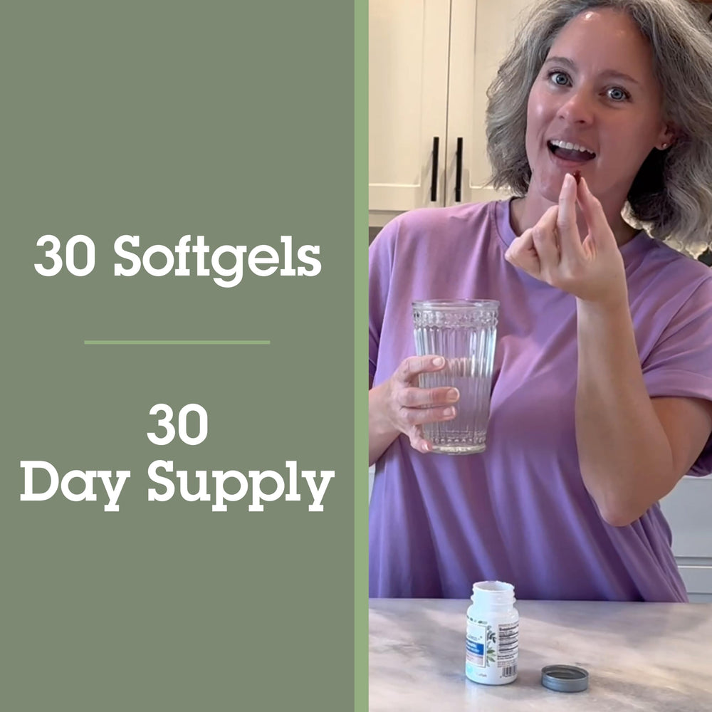 Presentación lateral de See Lutein+ mostrando ingredientes clave.