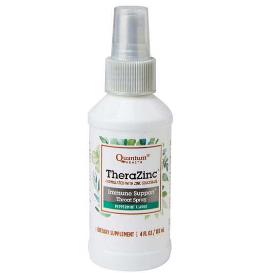 TheraZinc Quantum spray bucal, sensación calmante para garganta.