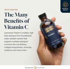 Quicksilver Scientific gotas en cucharita para dosificar 1000 mg por porción