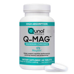Qunol empaque frontal mostrando información clave y beneficios
