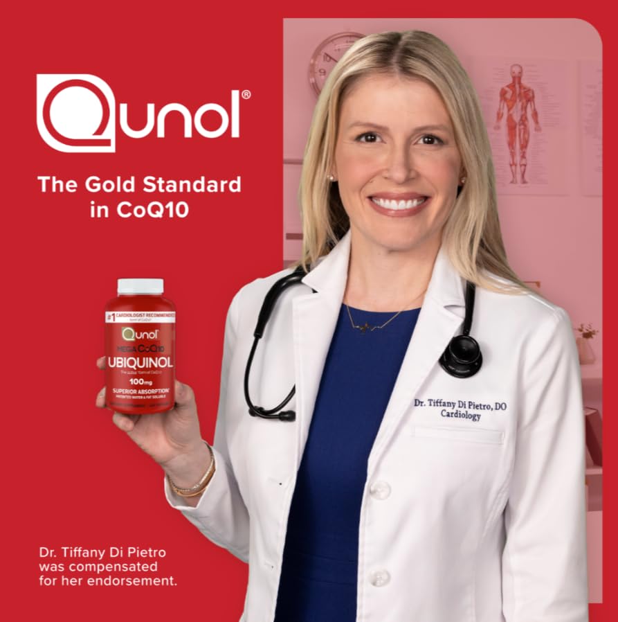Qunol producto en cocina insinuando uso cotidiano y conveniencia