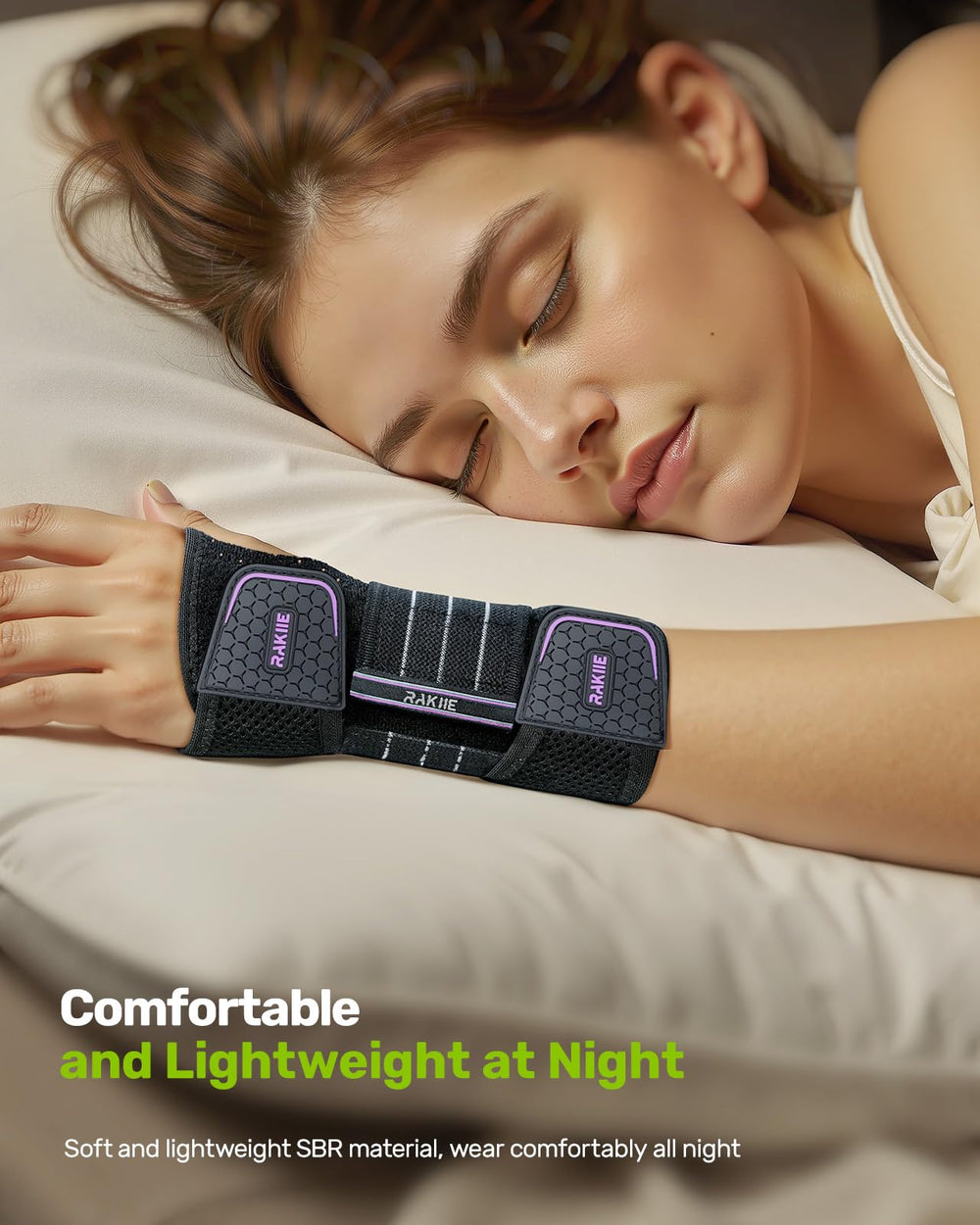 Rakiie textura de malla 3D y ice silk que ofrece ventilación y frescura