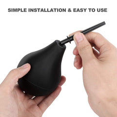 RANEU detalle del material del bulbo verde que destaca durabilidad y facilidad de limpieza