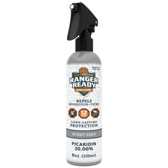 Ranger Ready vista frontal del envase 8 oz mostrando marca y formato práctico