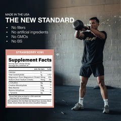 RAW Esencial Pre-entreno, Beta Alanina para retardar la fatiga muscular.