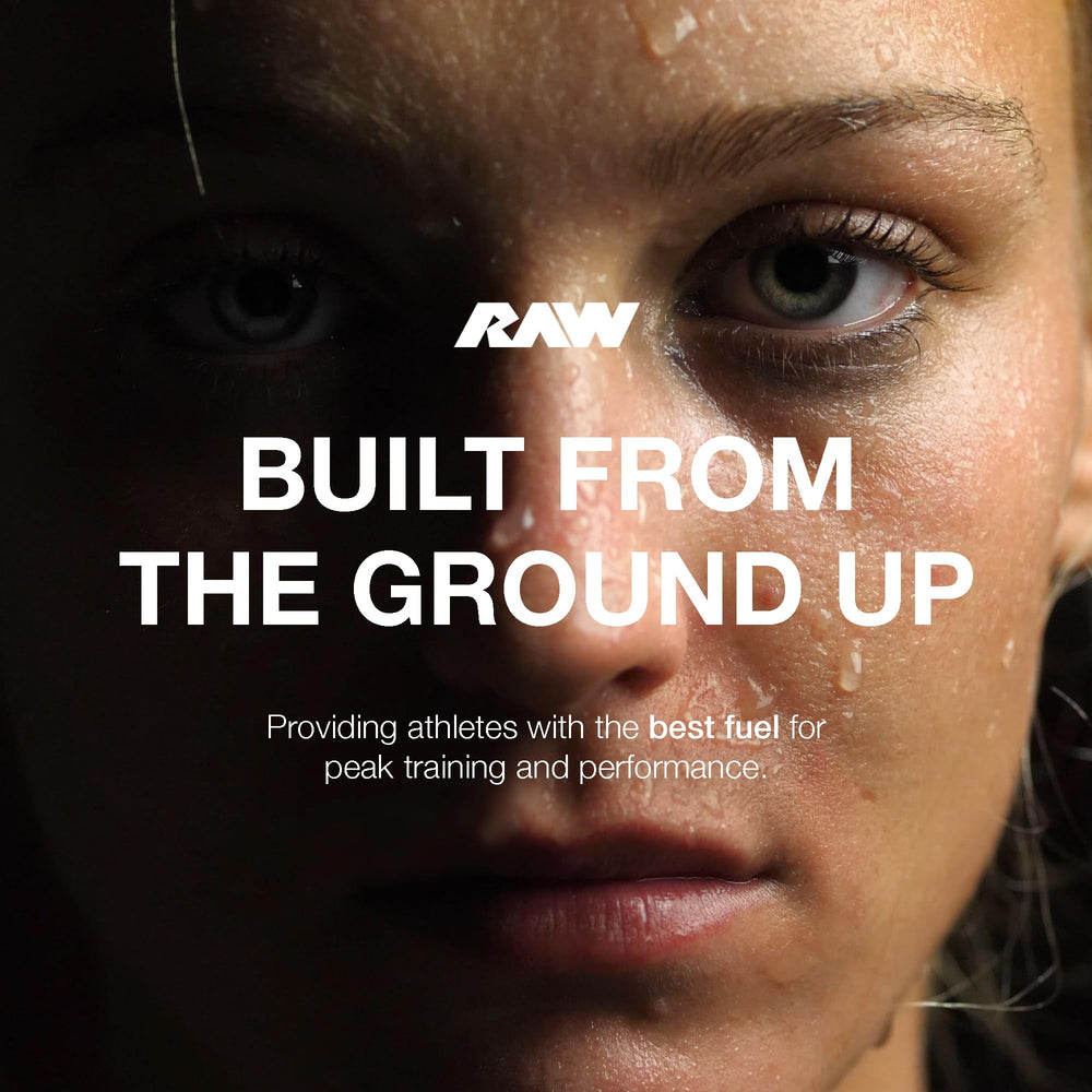 Athlete preparing RAW Essential Charged pre-workout for training