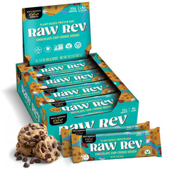 Raw Rev Glo empaque frontal mostrando diseño y conveniencia