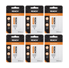 Reach empaque frontal mostrando pack de seis, limpieza eficaz