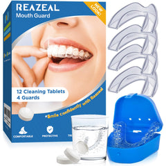 Reazeal embalaje frontal mostrando la férula y beneficios de protección