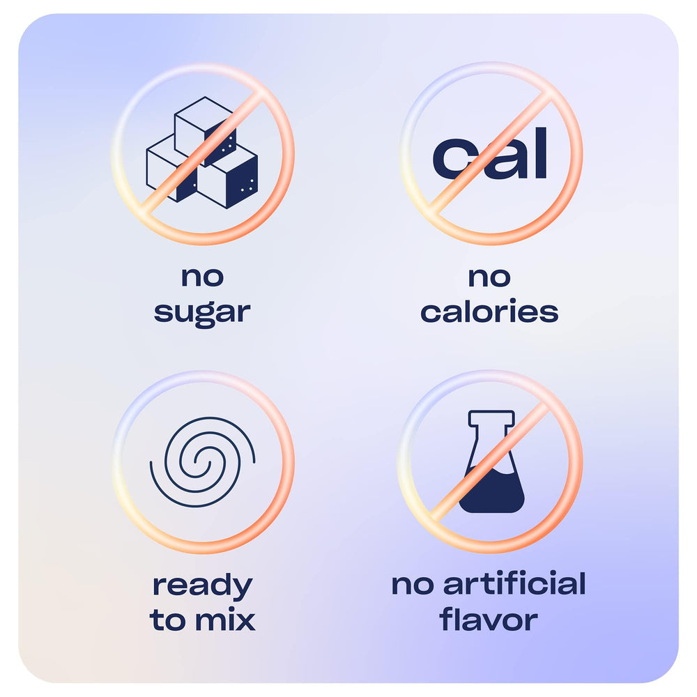 Detalle de etiqueta Recess con ingredientes funcionales y beneficios claros