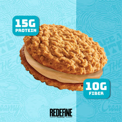 REDEFINE primer plano de textura de avena mostrando miga apetitosa