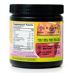 REDMOND primer plano del polvo Re-Lyte Kids mostrando textura y mezcla natural