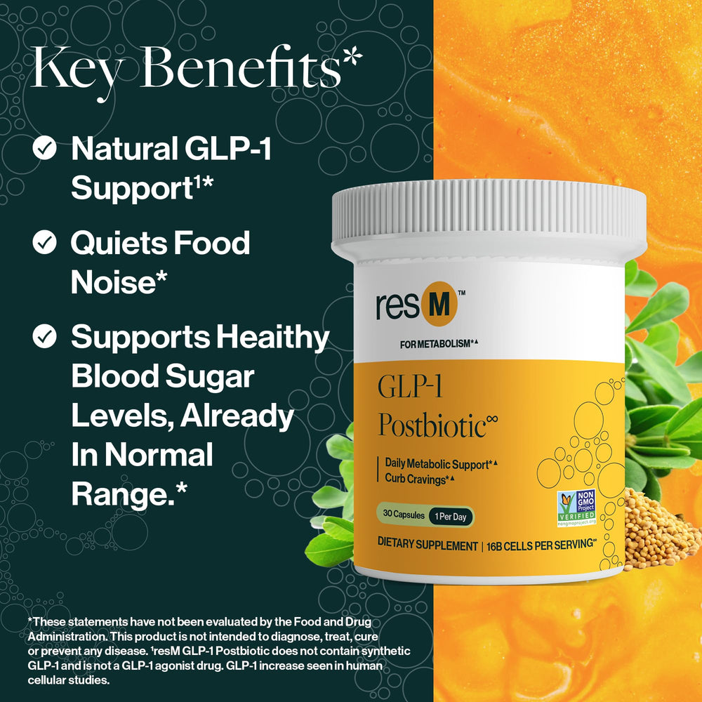 ResBiotic resM ingredientes morera y fenogreco que apoyan control saludable