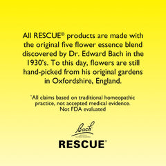 Pastillas RESCUE Bach, sabor frutos rojos para una experiencia relajante