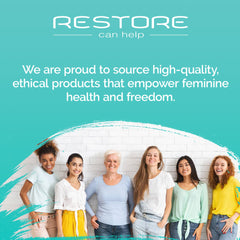 Restore Can Help aplicador junto a regla para comparar tamaño y escala