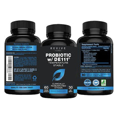 Revive Herbs Probiotico Avanzado, defensas naturales fortalecidas.