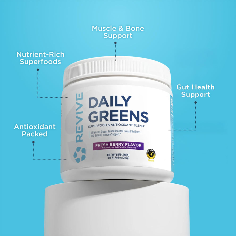 Revive MD espirulina y clorela, ingredientes clave