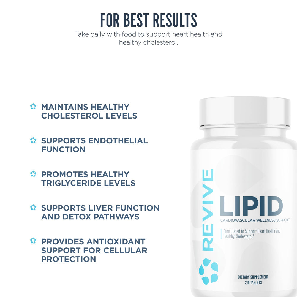 Revive MD Lipid Support Beta Sitosterol para balance lipídico