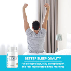 Packaging shows vegan-friendly, gluten-free, and soy-free suitability for Revive MD Magnesium Glycinate.