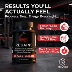 Revolution Science etiqueta de ingredientes con claridad y confianza