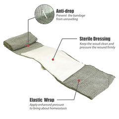 RHINO RESCUE detalle de la almohadilla de algodón para mejor absorción