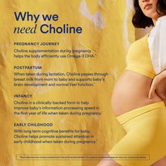 Ritual Natal Choline etiqueta con lista de ingredientes y pureza