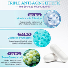 Ruduwu NAD+ envase opaco, protección frente a la luz.