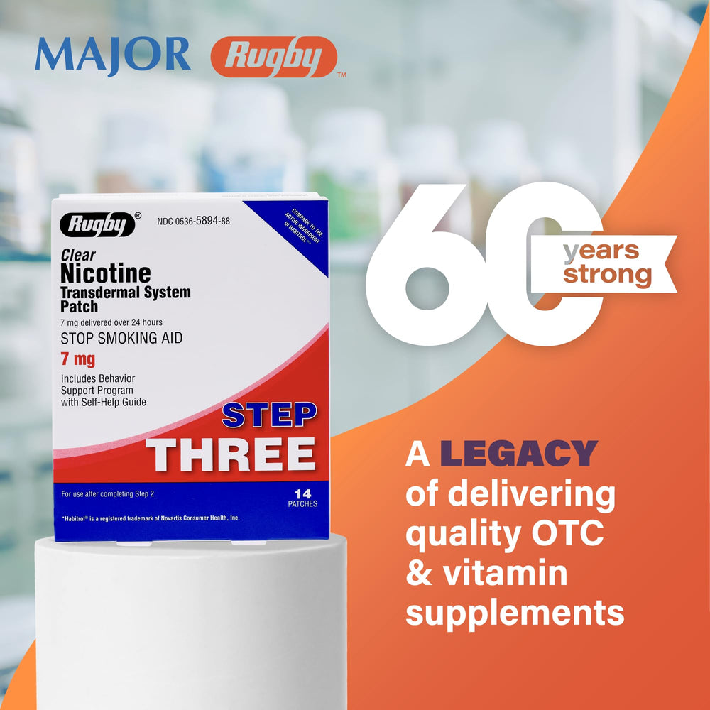 Rugby Clear parche nicotina guia de audio disponible