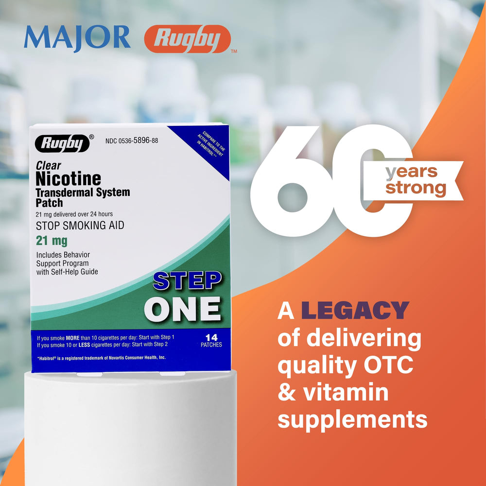 RUGBY LABORATORIES persona activa usando parche para continuar rutina diaria