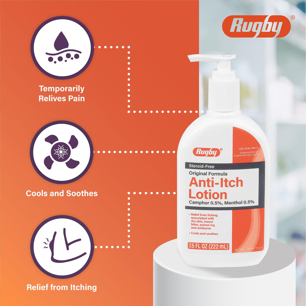 RUGBY LABORATORIES aplicación en brazo para alivio refrescante inmediato