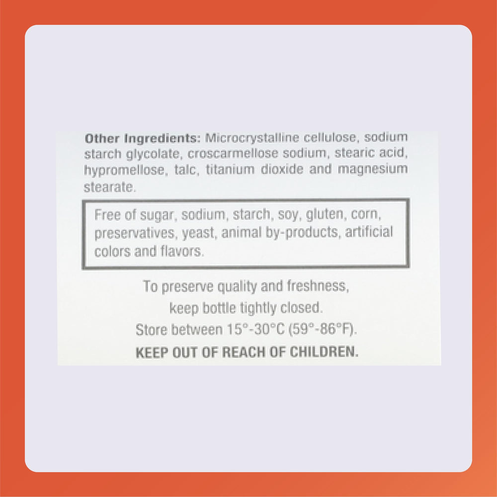Rugby Laboratories tapa de seguridad de zinc sulfato: fácil de usar diariamente.