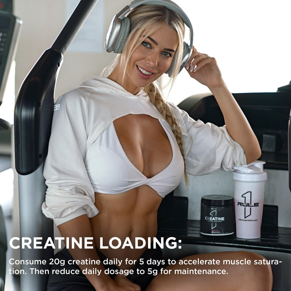 Rule 1 Proteins creatine etiqueta con información de ingredientes y usos seguros