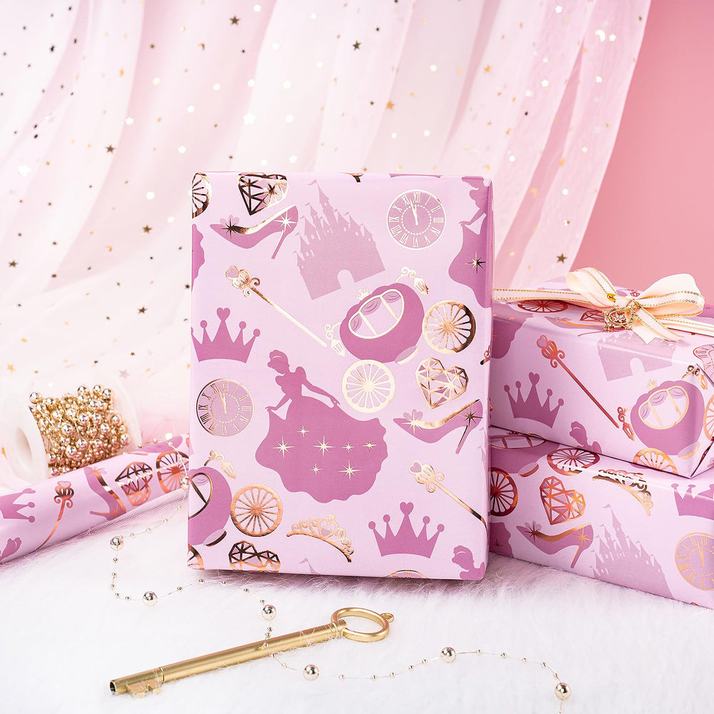 RUSPEPA detalle del motivo de castillo y carroza, ideal para temáticas infantiles