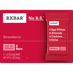 RXBAR barra junto a zapatillas tras entrenamiento como snack recuperador
